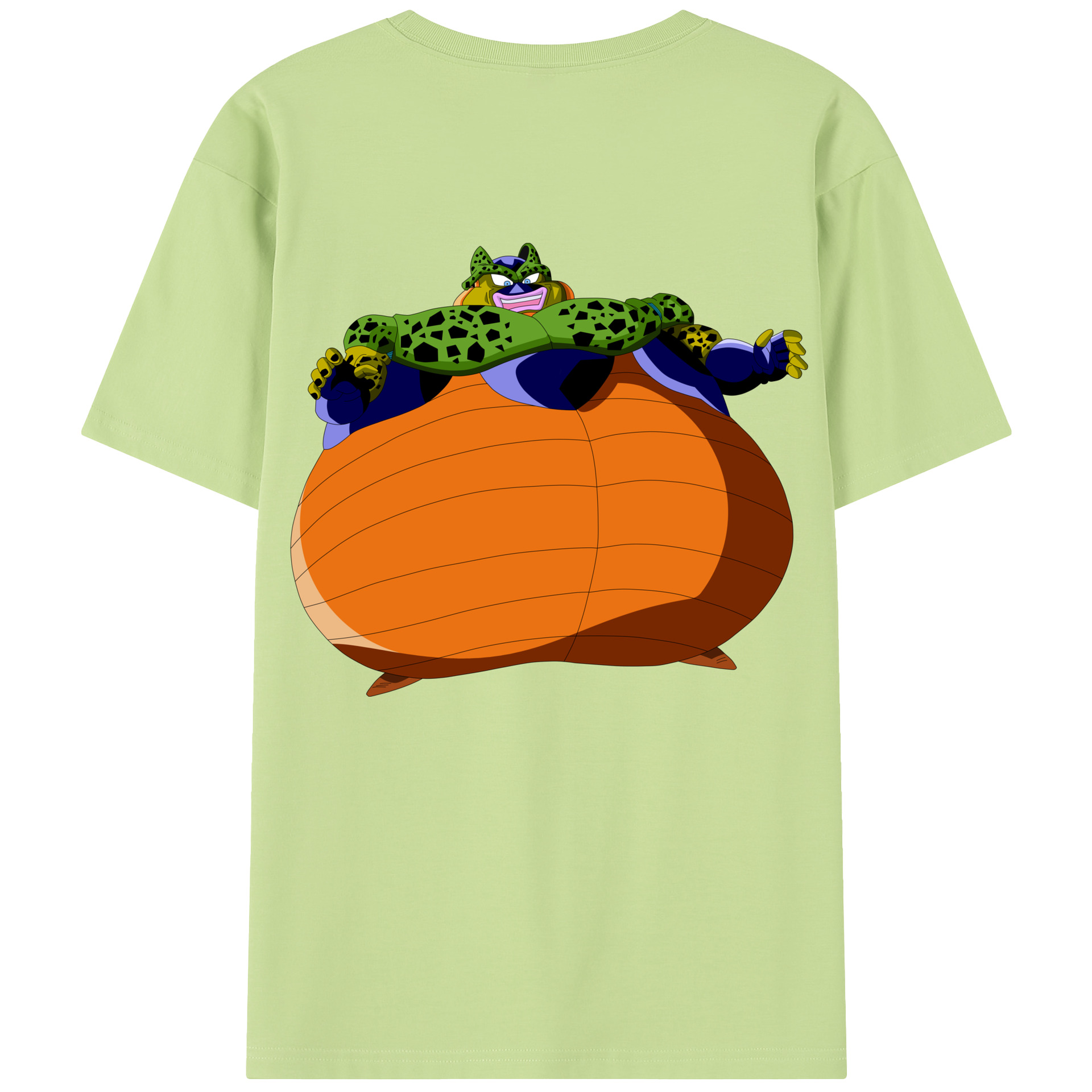 （画像用） ドラゴンボール セル DRAGON BALL Cell 綿100％半袖Tシャツ（背面プリント）